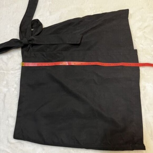 HYFVE Black Asymmetrical Tie Front Skort Skirt Women's L - Picture 9 of 9